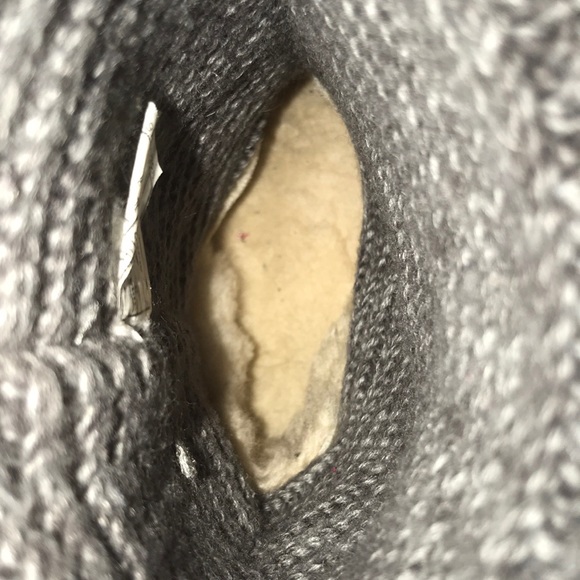 Grey Knit Ugg Boots - Picture 4 of 7